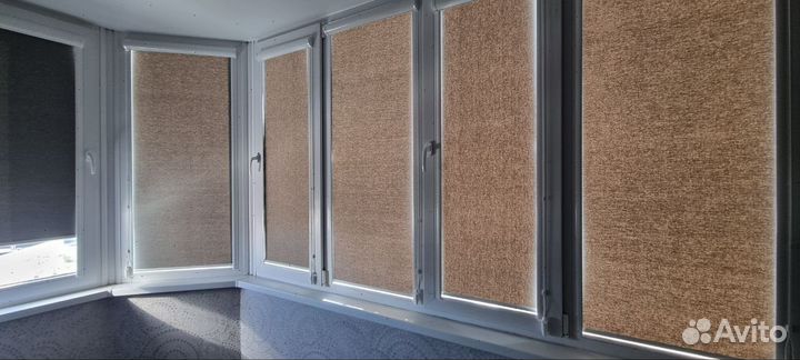 Рулонные шторы Eccentrica. Сейчас на все ткани -68