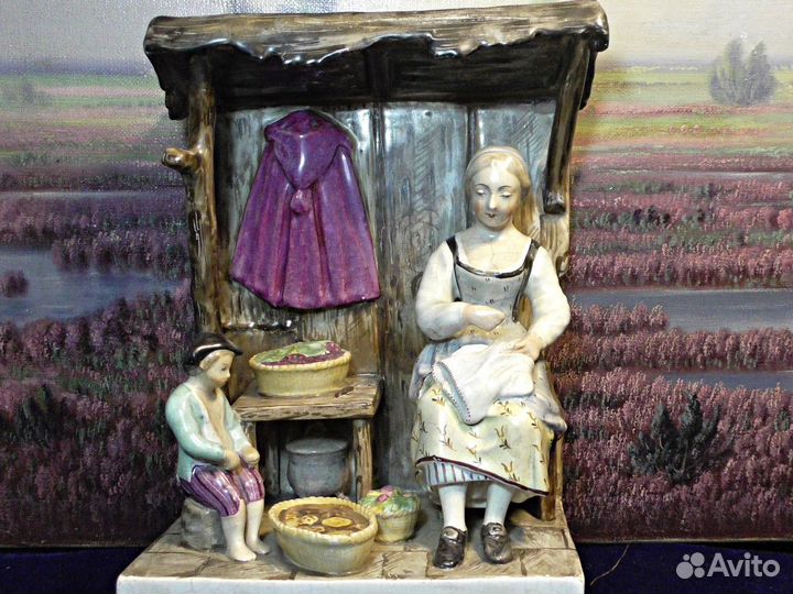 RAR.Франция.19 век.Статуэтка.houry