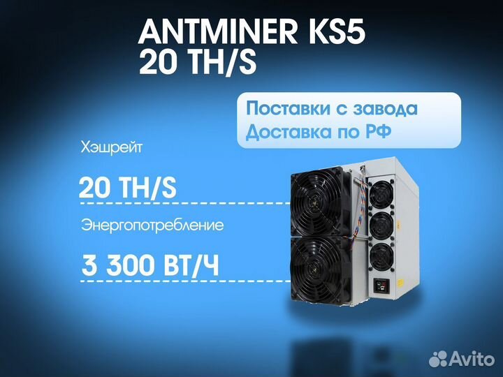 Antminer KS5 20 TH/S