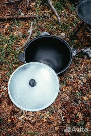 Казан чугунный с печкой новые