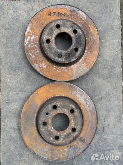 Диски тормозные Авео Т300 разборка