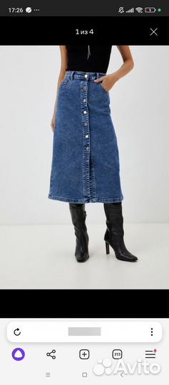 Джинсовая юбка