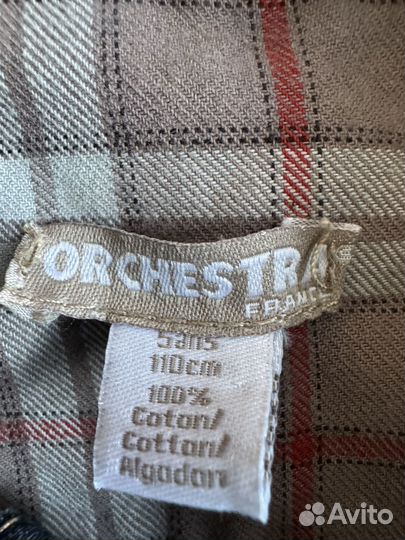 Джинсовая куртка orchestra 110 см