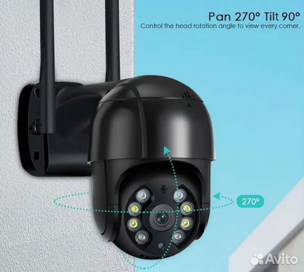 Поворотная IP камера Wi-Fi с автослежением