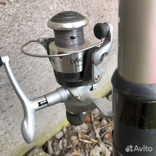 Удочка с катушкой бу