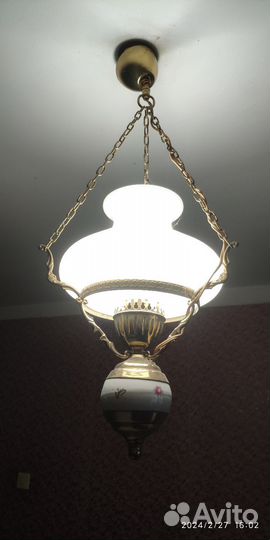 Светильник подвесной бу