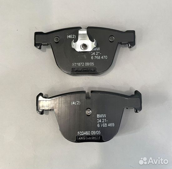 Колодки тормозные BMW зад 7 серия