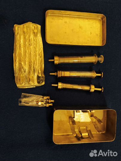 Бикс малый шприцы и иглы СССР