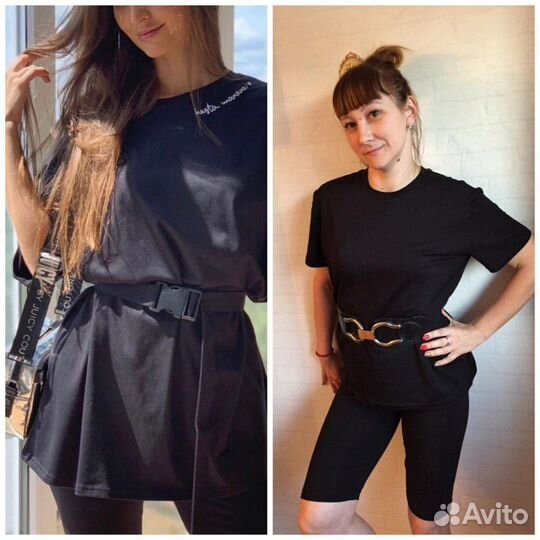 Футболка и велосипедки