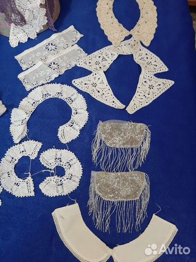 Воротник кружевной