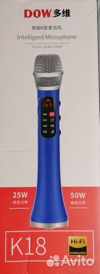 Профессиональный караоке микрофон К18, (25W)