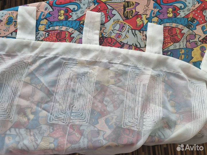 Шторы и тюль бу