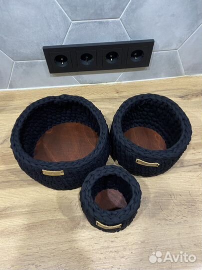 Подарочный набор корзин для хранения