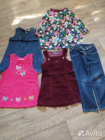 Детские вещи пакетом на девочку раз. 98-104