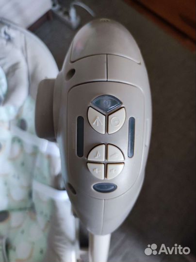 Электронные качели + шезлонг Baby care