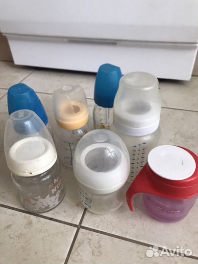 Бутылочки детские б/у