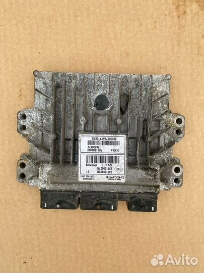 Блок управления двигателем Renault Megane 3 1.5