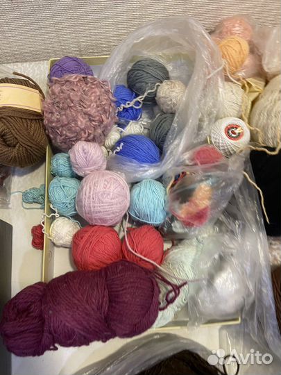 Пряжа нитки для вязания
