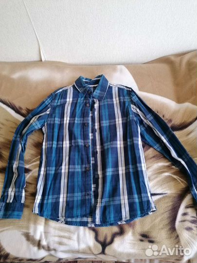 Рубашка для мальчика 134-140