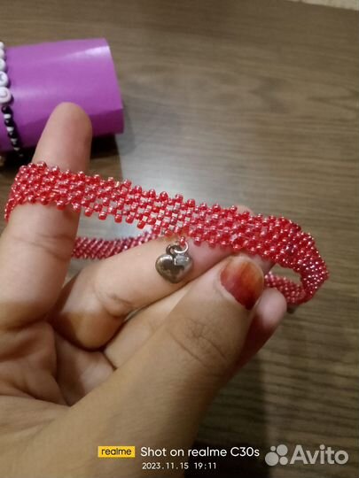 Украшения из бисера