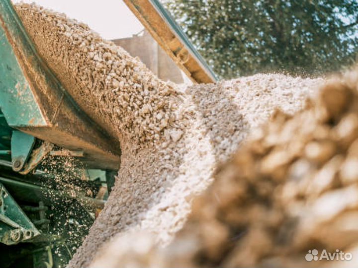 Щебень гранитный. Доставка. Денежкино