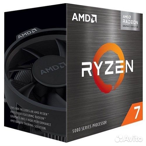 Процессор Soc-AM4 AMD Ryzen 7 5700G BOX (100-10000