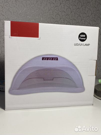Лампа для маникюра новая