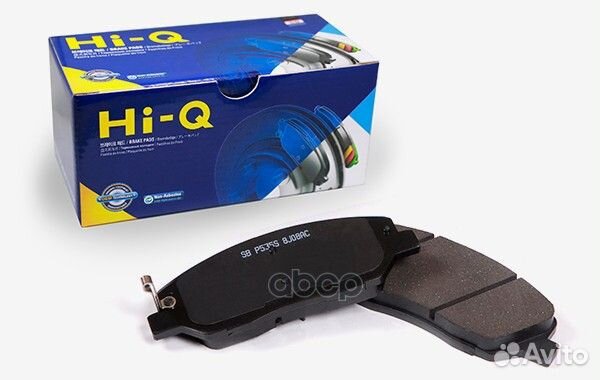 Колодки тормозные hyundai grand starex 16- пере