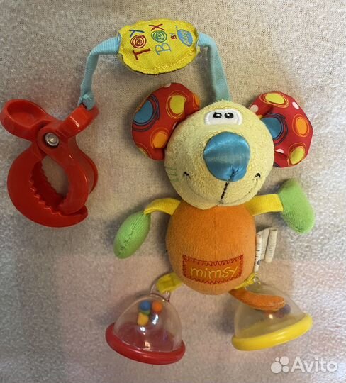 Развивающие игрушки на коляску