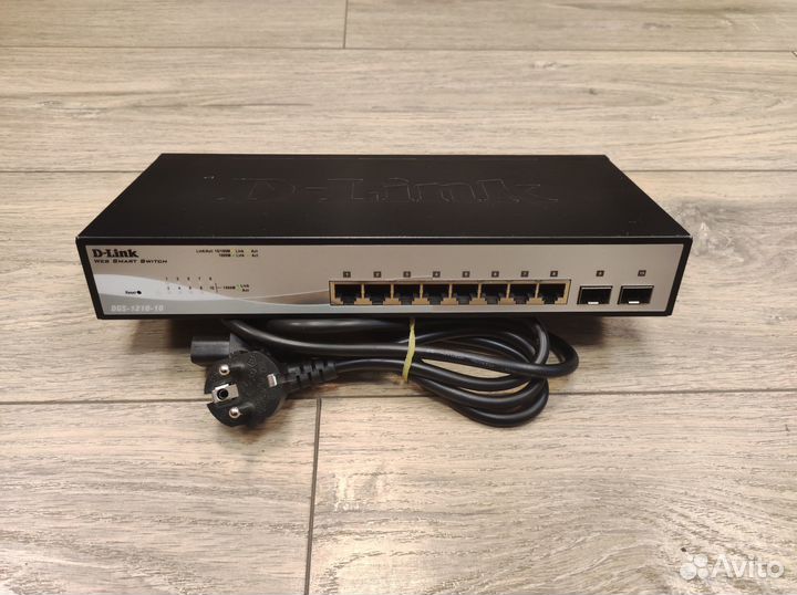 Коммутатор D-Link DGS-1210-10