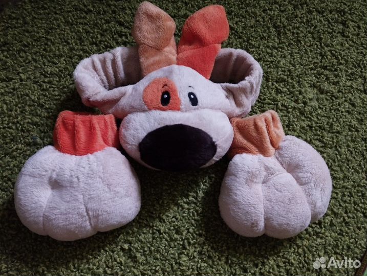 Маска карнавальная собачка + лапки