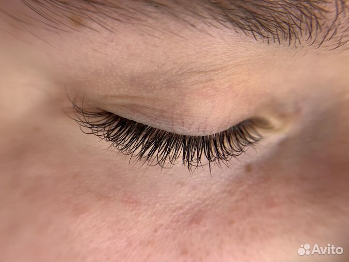 Наращивание ресниц модель