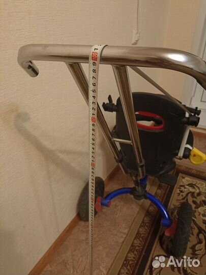 Детский велосипед с родительской ручкой