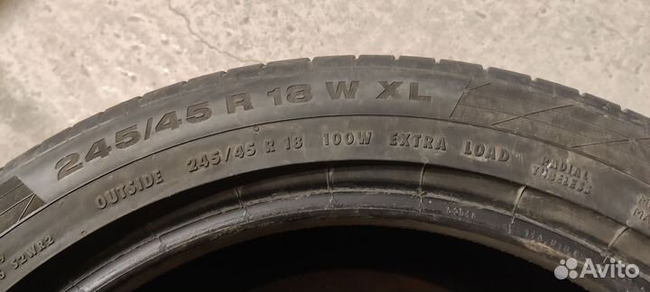 Continental ContiSportContact 5 245/45 R18 100W