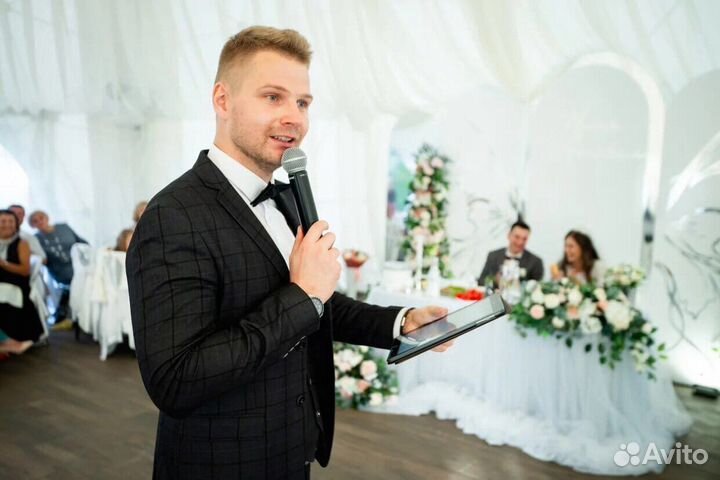 Ведущий на свадьбу + диджей (тамада )
