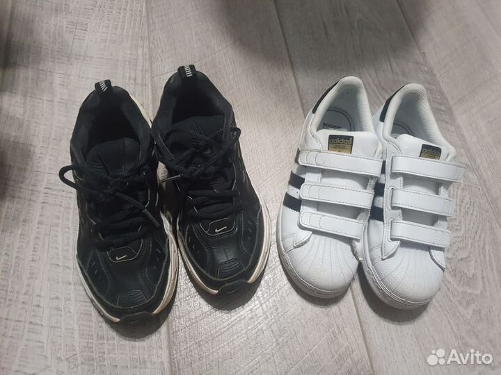 Кроссовки Nike и Adidas