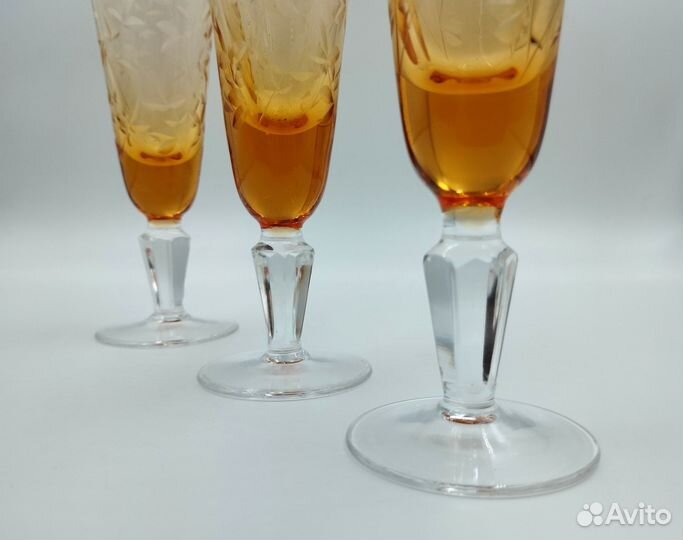 Хрустальные фужеры 