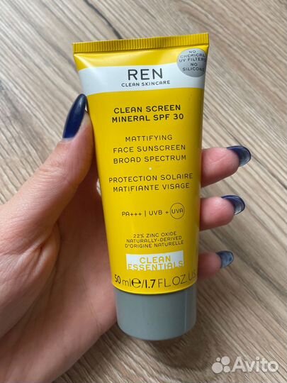 Солнцезащитный крем для лица REN SPF30