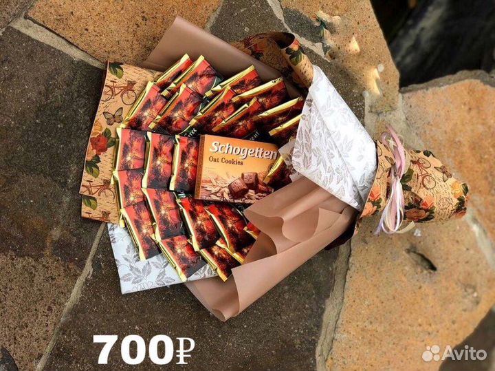 Чайный съедобный букет