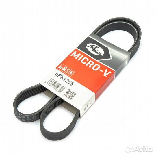 Ремень ручейковый gates 6 PK 1255 6PK1255 Gates