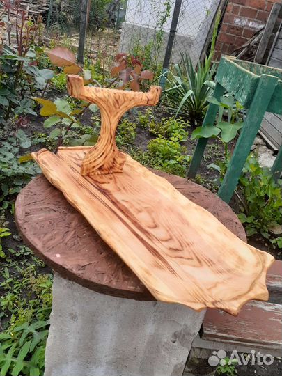 Блюдо для подачи шашлыка