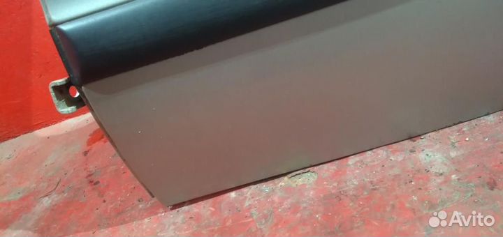 Пежо 206 дверь задняя левая серебристая