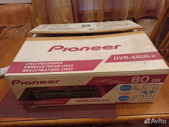 Dvd hdd рекордер Pioneer DVR-440H