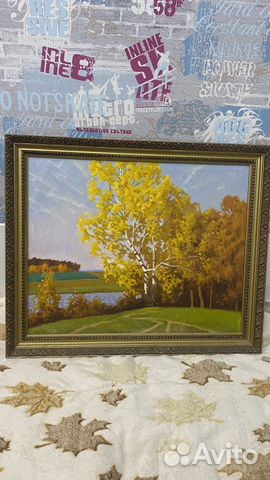 Картина на холсте маслом 80-65см