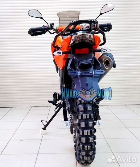 Мотоцикл Fireguard 250 см3, trail с птс orange
