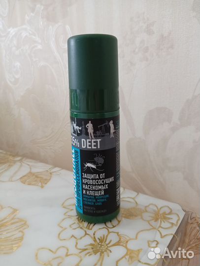 Спрей от клещей и насекомых