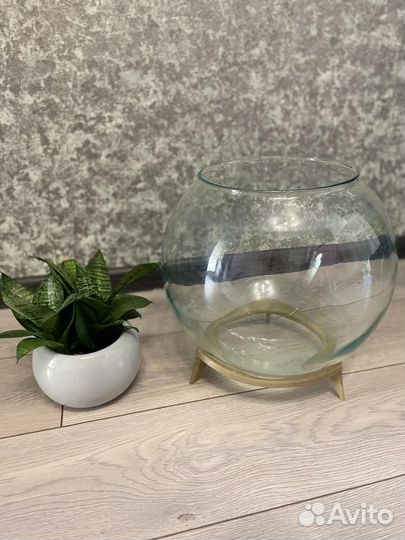 Аквариум круглый