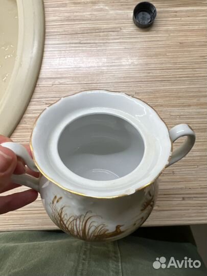 Кофейный сервиз СССР полтавский фарфор