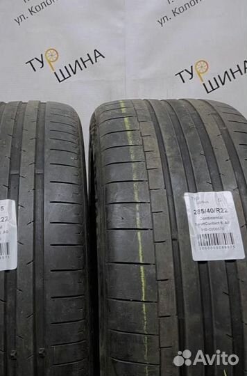 Continental SportContact 6 285/40 R22 94Y