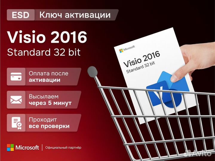 Microsoft Visio Электронный ключ